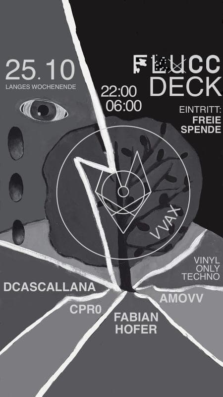 VVAX Vinyl Only TechnoVVAX Vinyl Only Techno@Deck – Flucc / Flucc Wanne