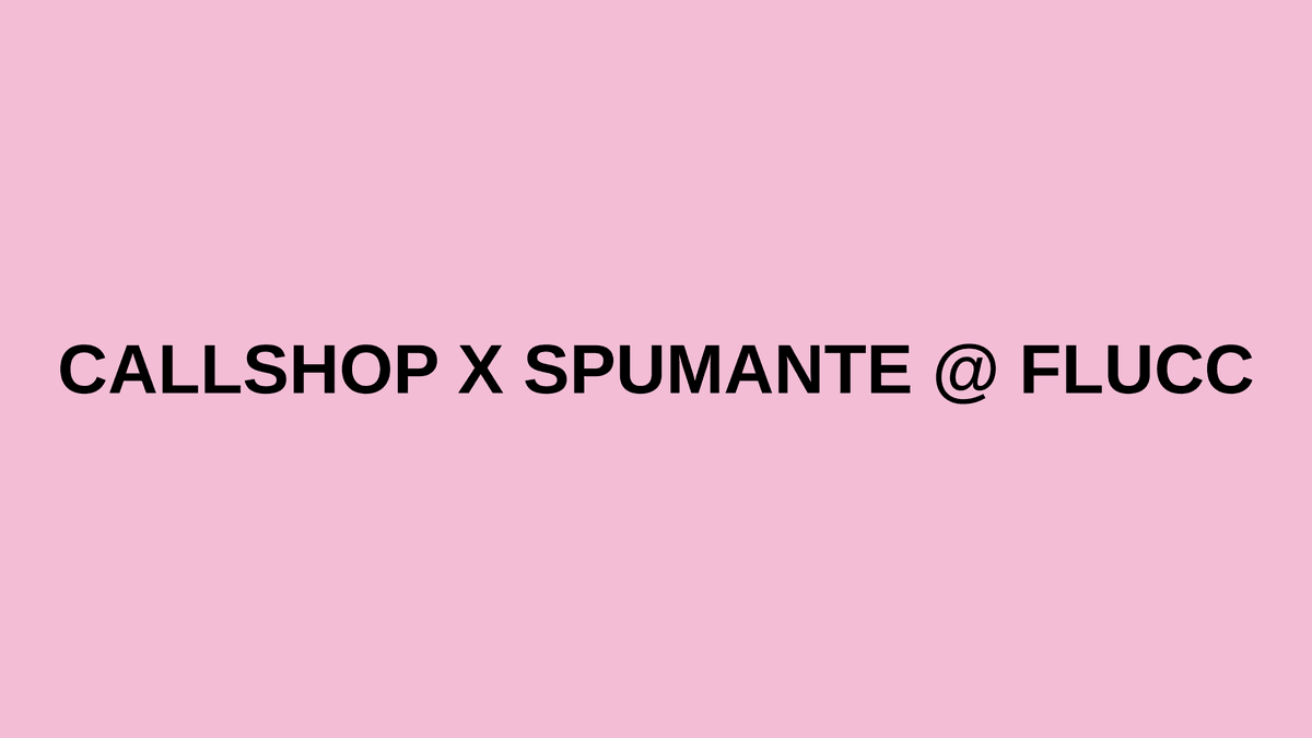 FLUT x Callshop Radio - Week 38FLUT x Callshop Radio - Week 38@Marina – Flucc / Flucc Wanne