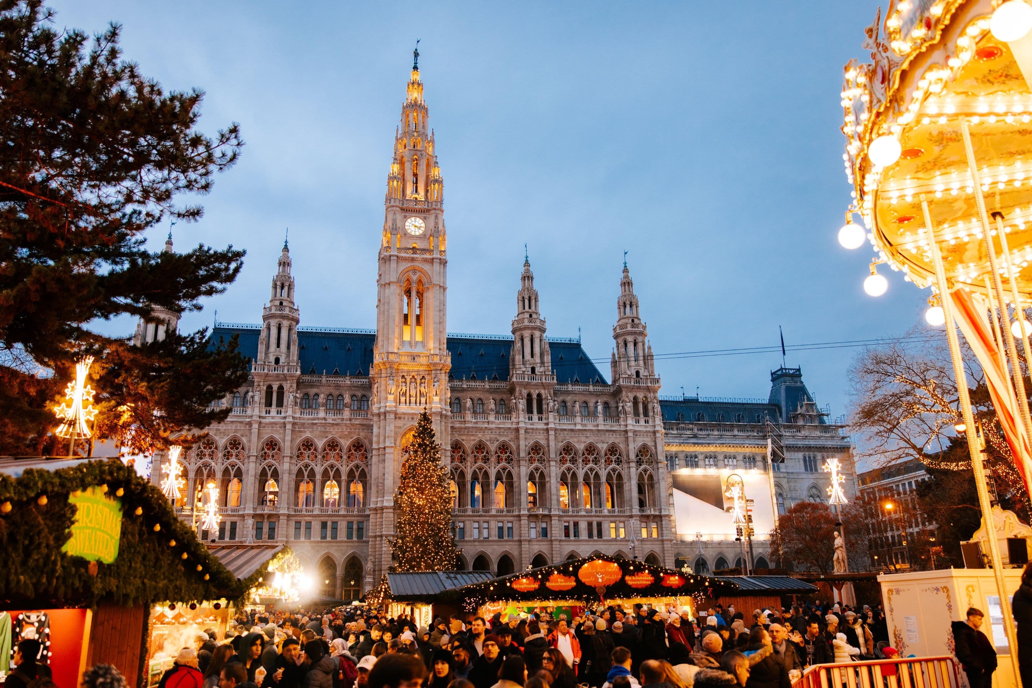 Wiener Christkindlmarkt auf dem Rathausplatz