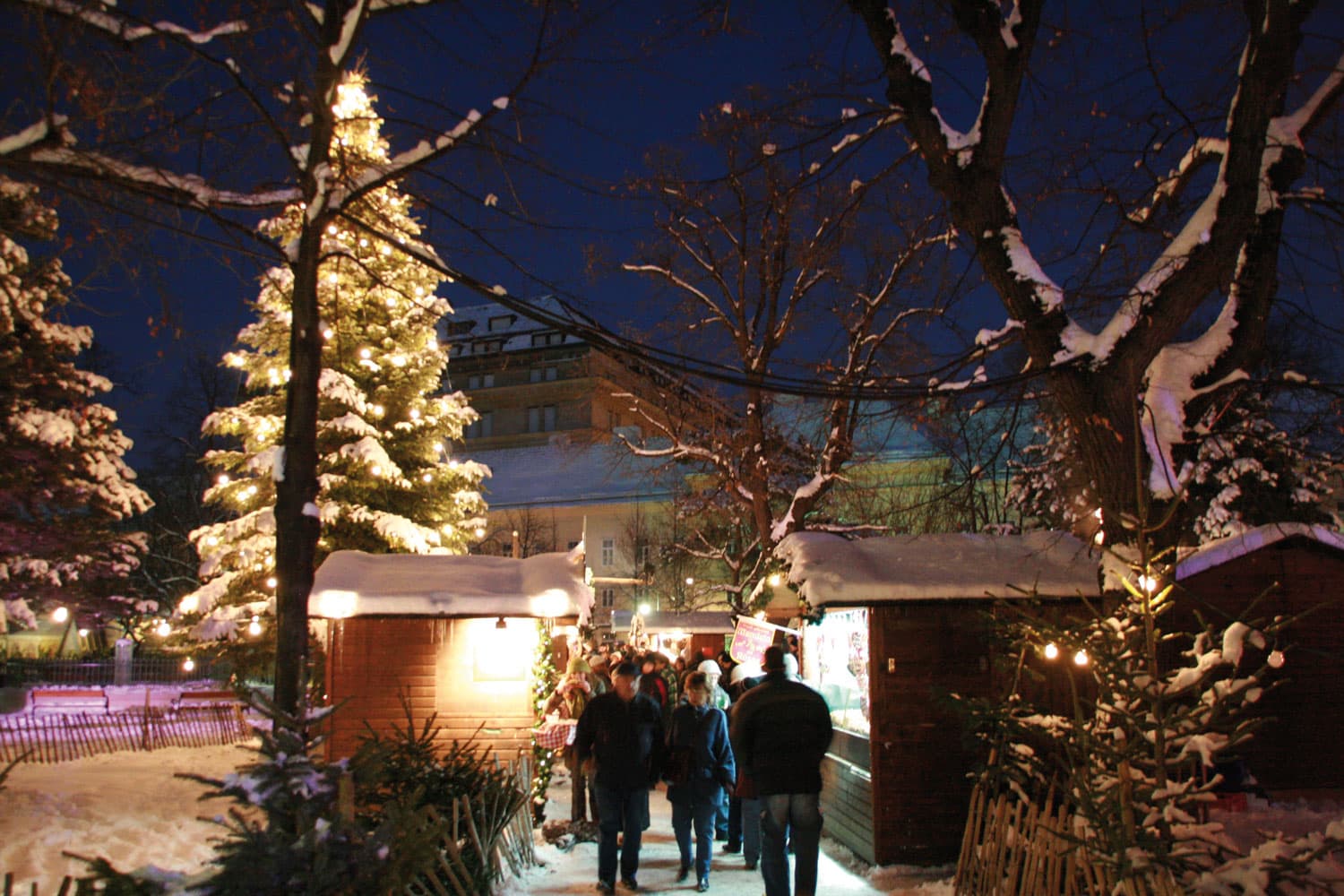 Weihnachtsdorf am Campus der Universität Wien – Altes AKH