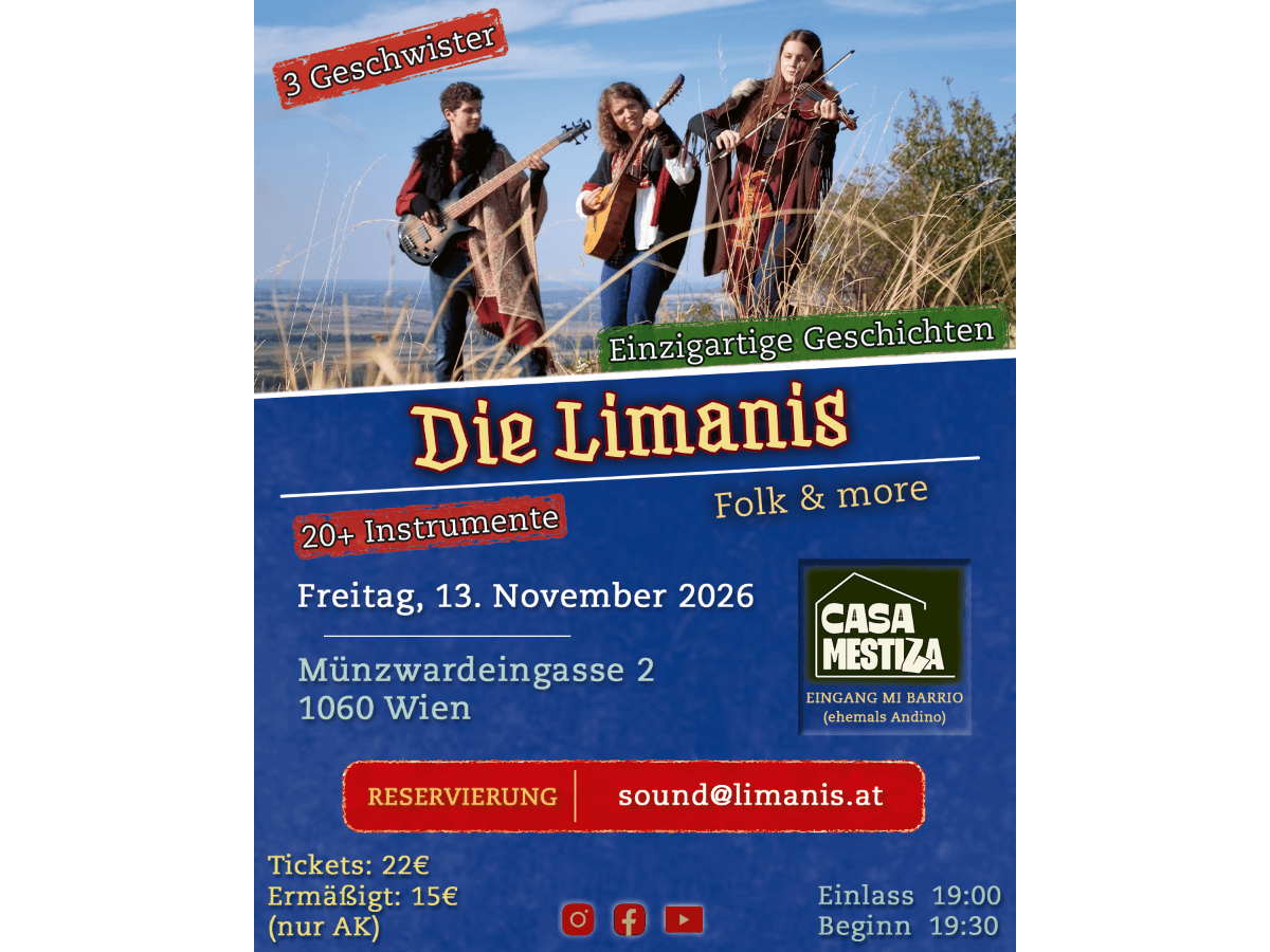 Die Limanis im Mi Barrio (ehem. Andino)