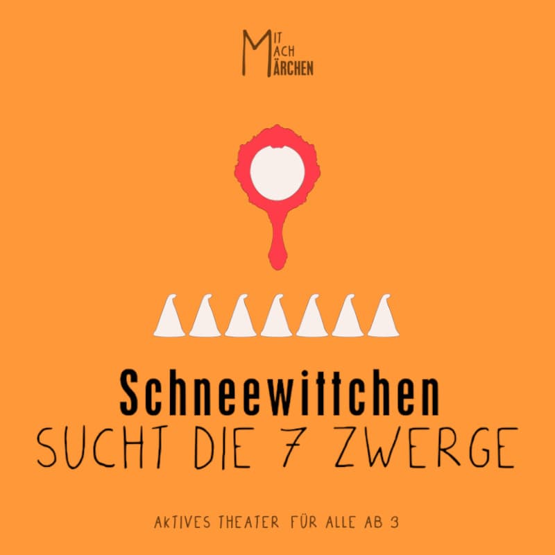 Schneewittchen sucht die sieben Zwerge