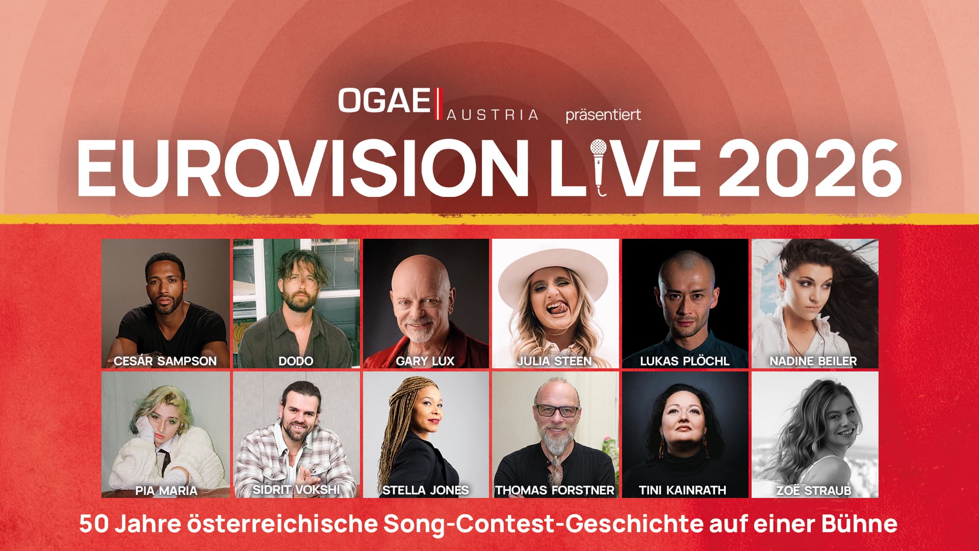 EUROVISION LIVE 2026 – Das Vindobona