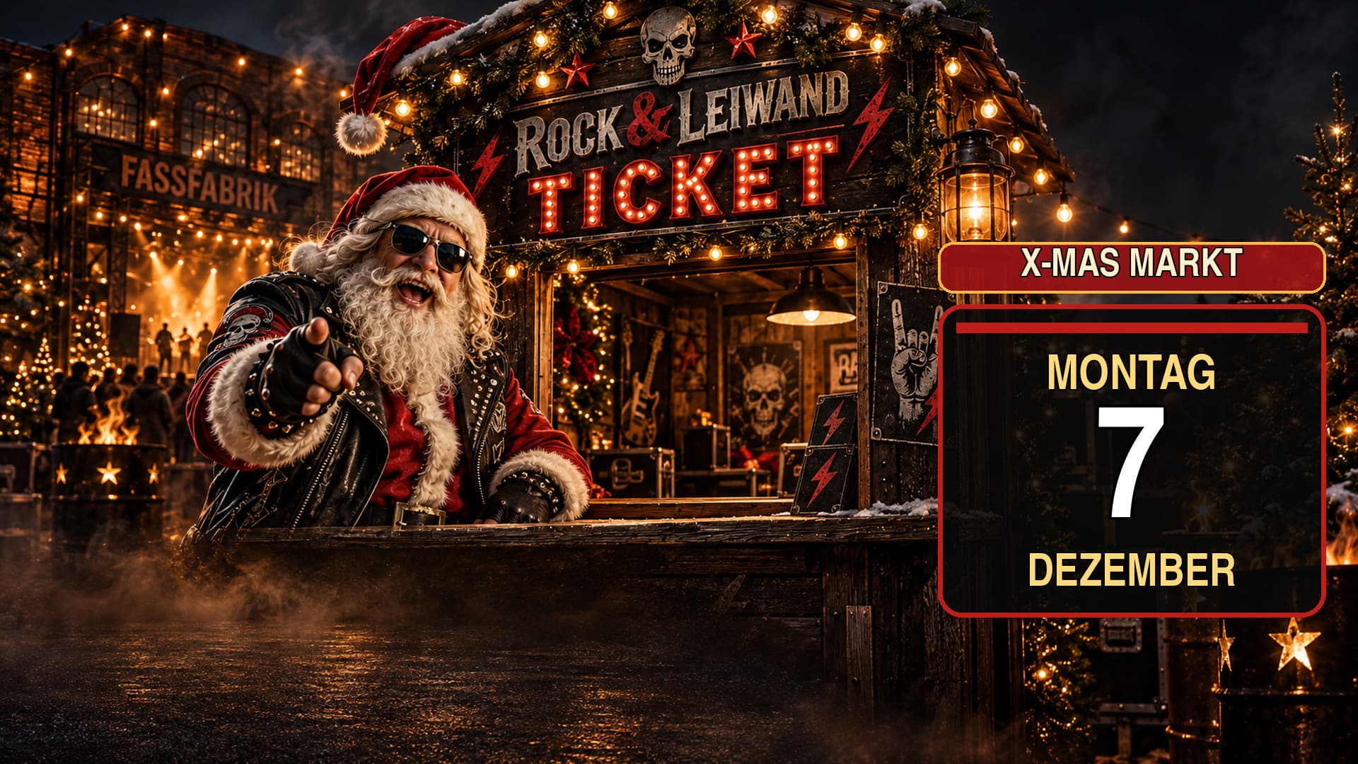 Rock X-Mas Markt – Alte Fassfabrik