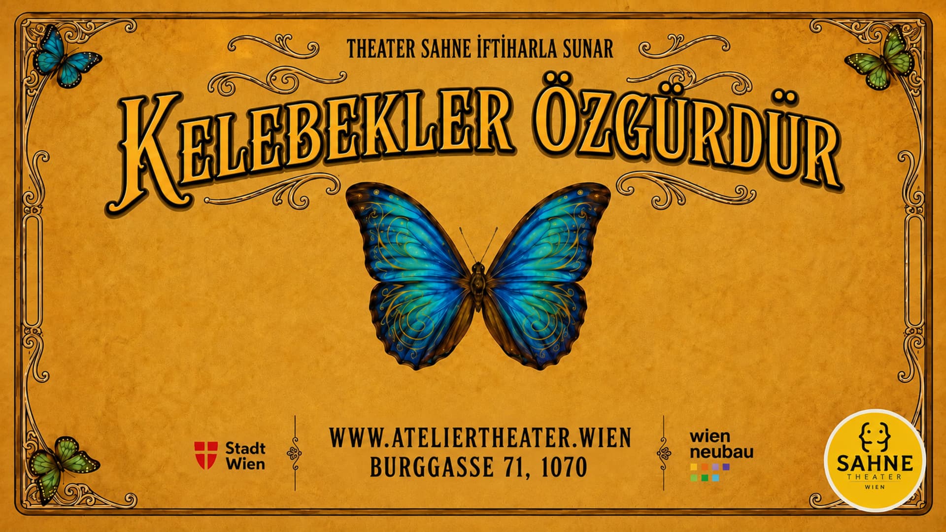 Kelebekler Özgürdür - Die Schmetterlinge sind frei