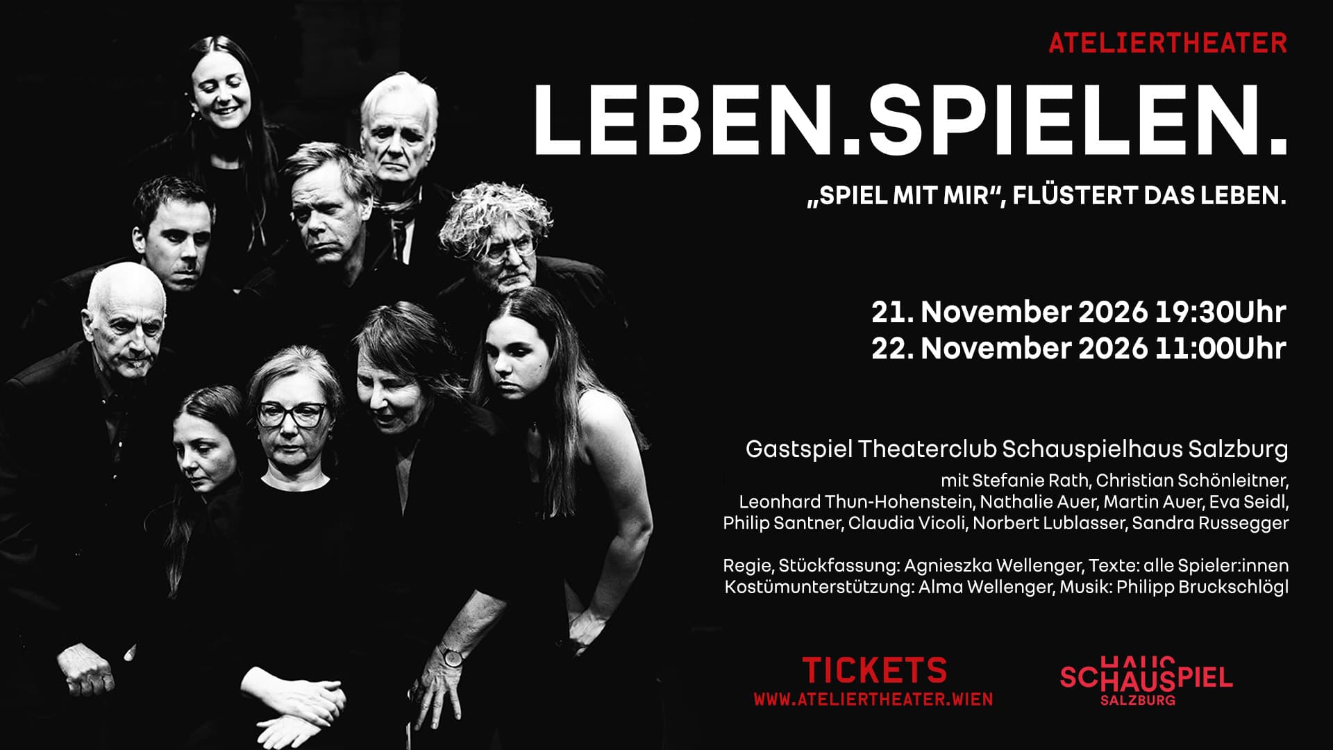 LEBEN.SPIELEN - „Spiel mit mir“, flüstert das Leben.