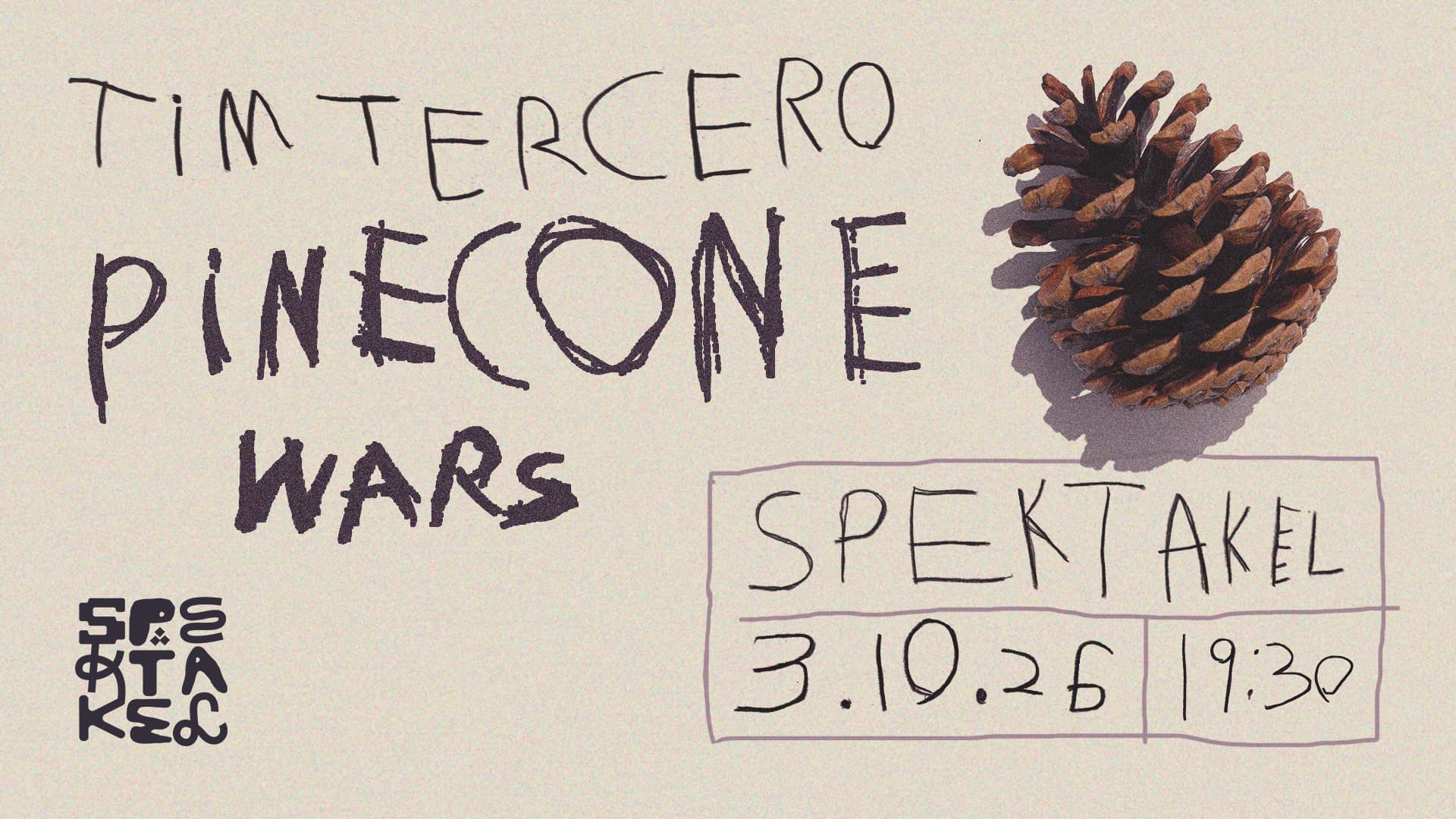 Tim Tercero - Album Release Concert, "Pinecone Wars" – Spektakel