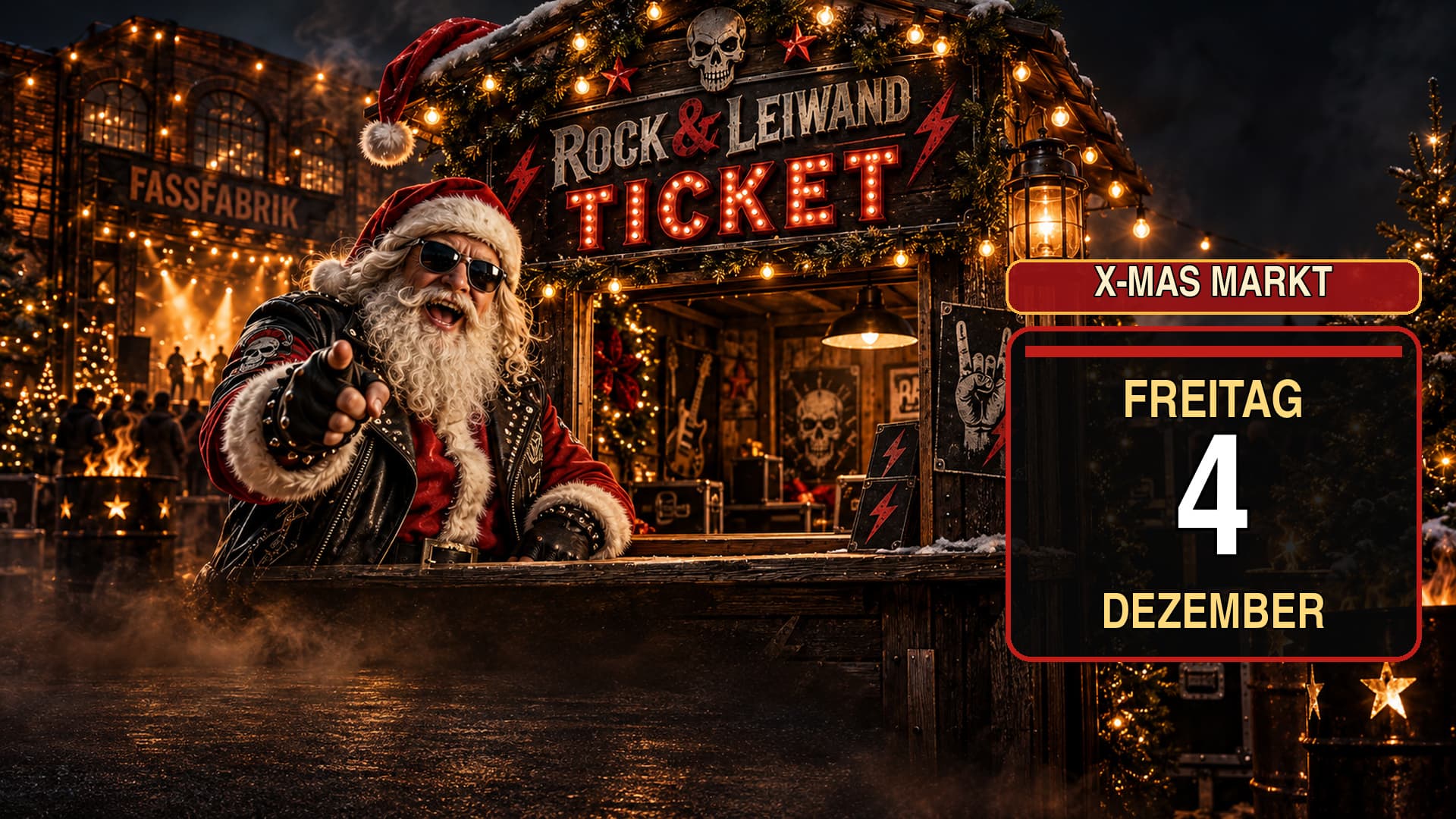 Rock X-Mas Markt – Alte Fassfabrik