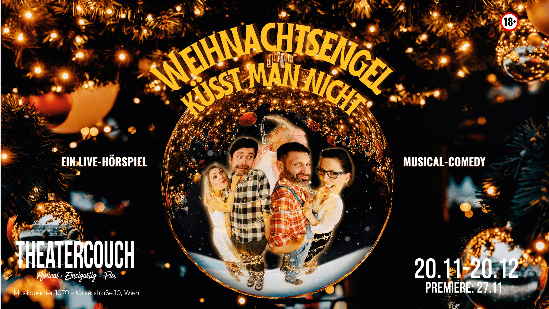 Weihnachtsengel küsst man nicht – Theatercouch