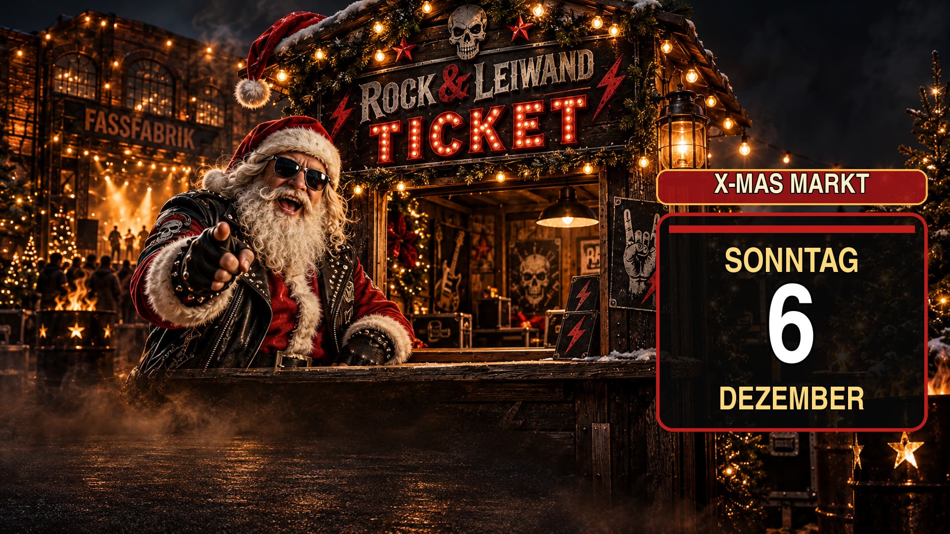 Rock X-Mas Markt – Alte Fassfabrik