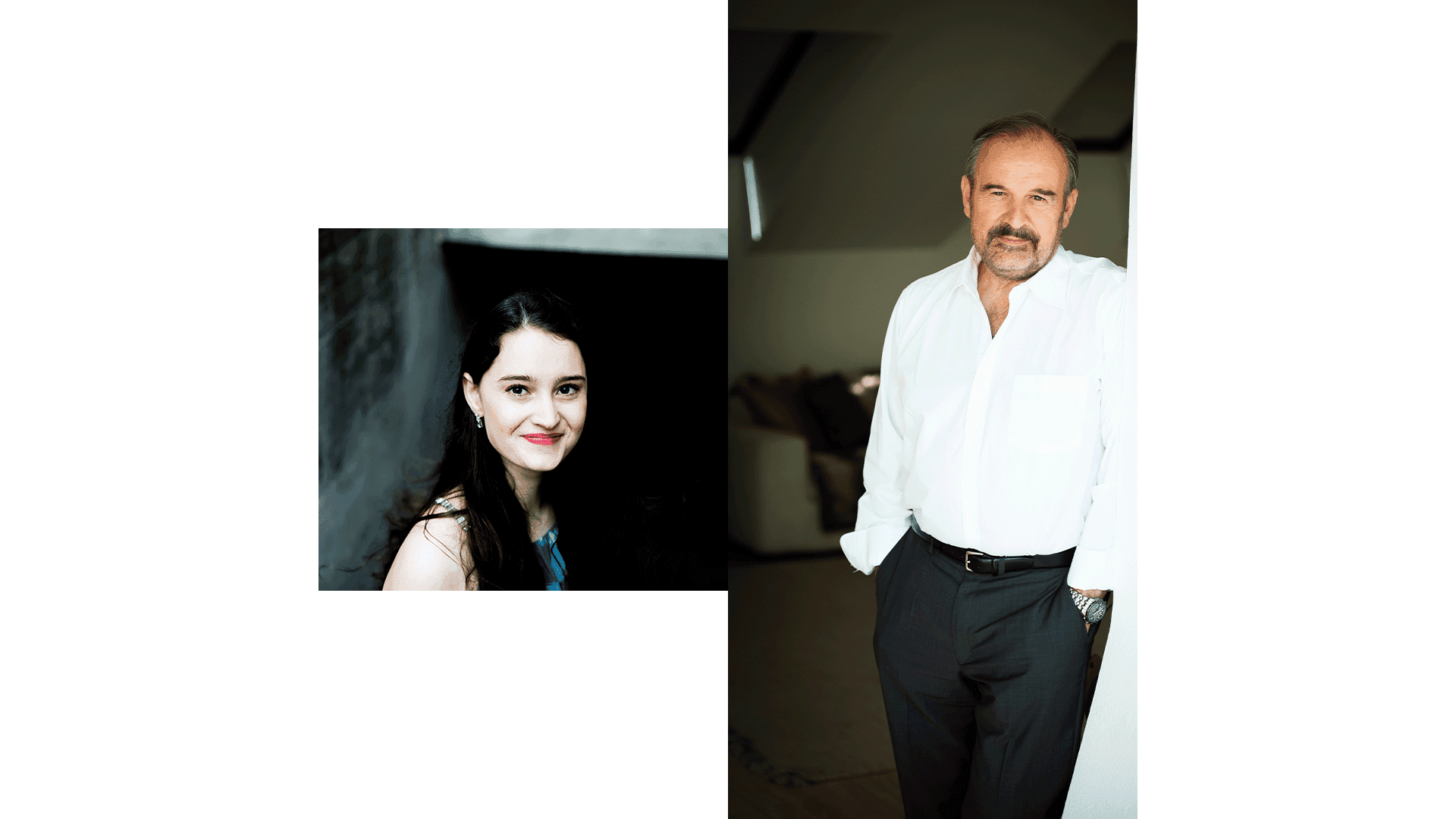 HELMUT DEUTSCH UND DIE PREISTRÄGERIN KATHARINA BIERWEILER