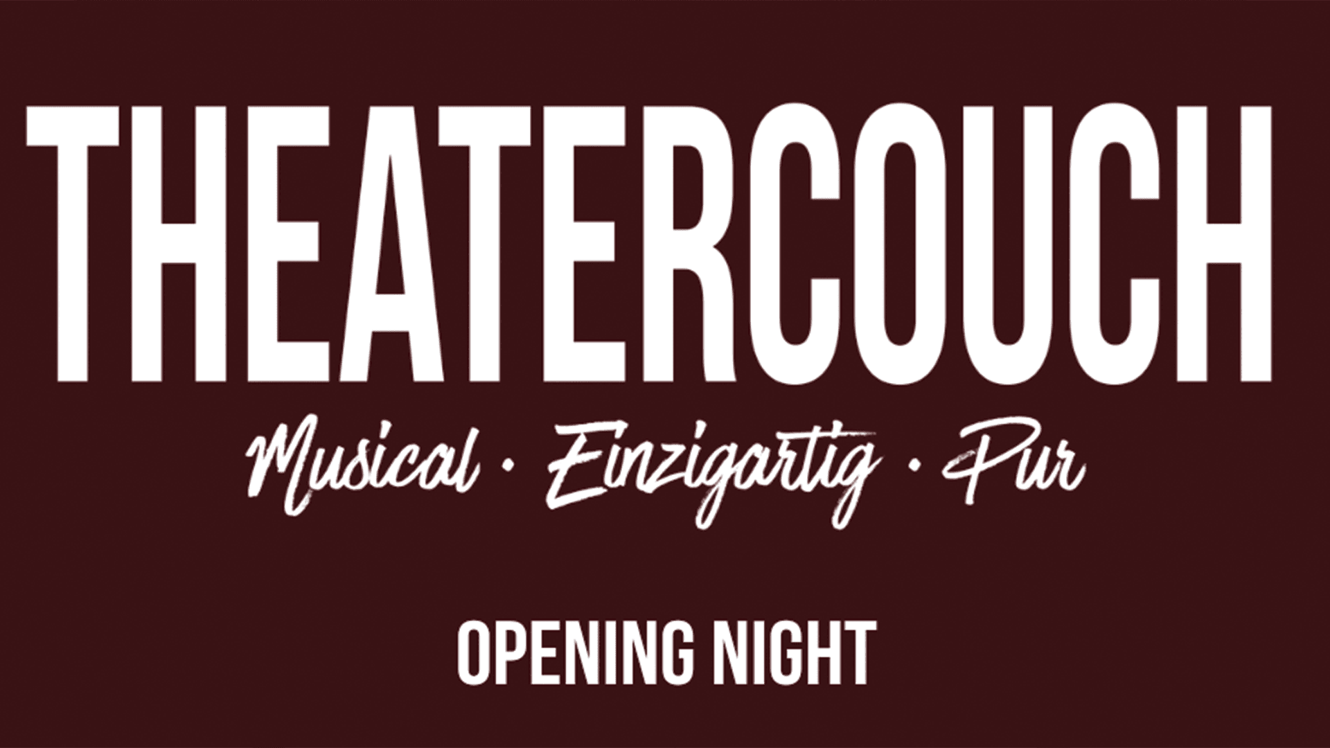Opening Night – Theatercouch