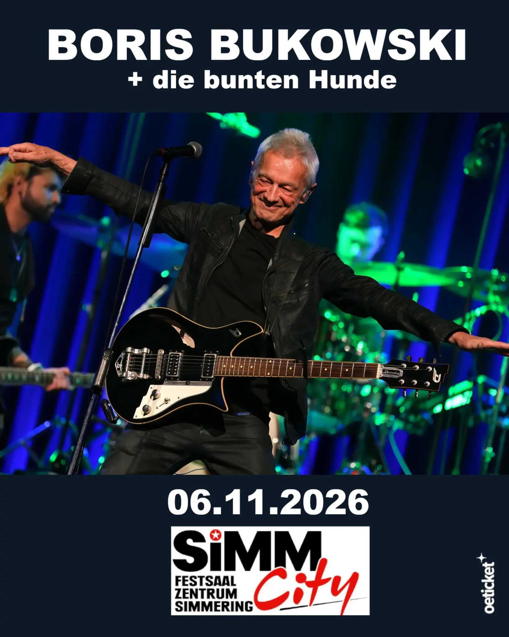 BORIS BUKOWSKI + die bunten Hunde – SIMM City