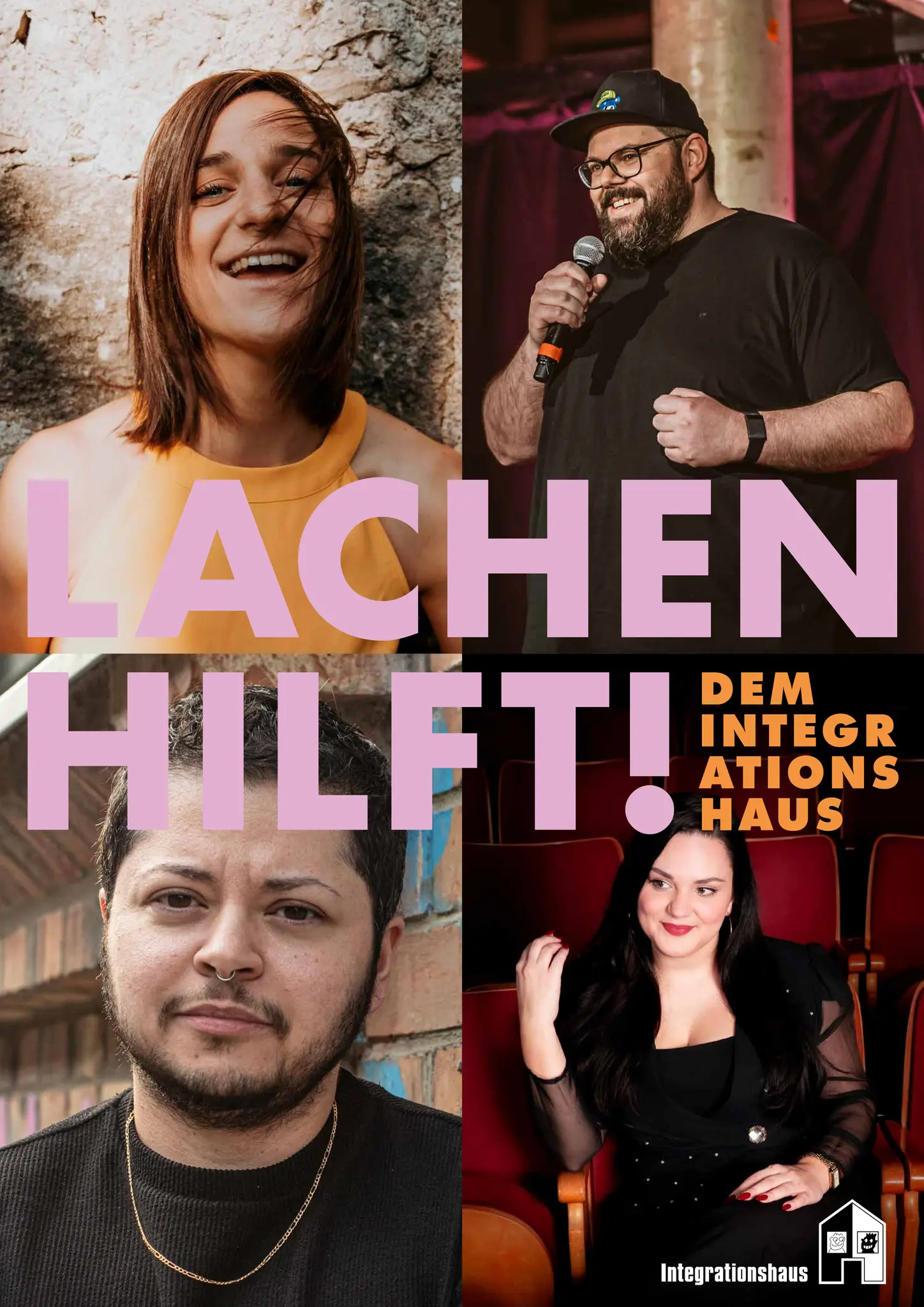 Lachen hilft! - Benefizgala fürs Integrationshaus mit Der Kuseng, Ina Jovanovic, Michael Bauer u.a. – STADTSAAL
