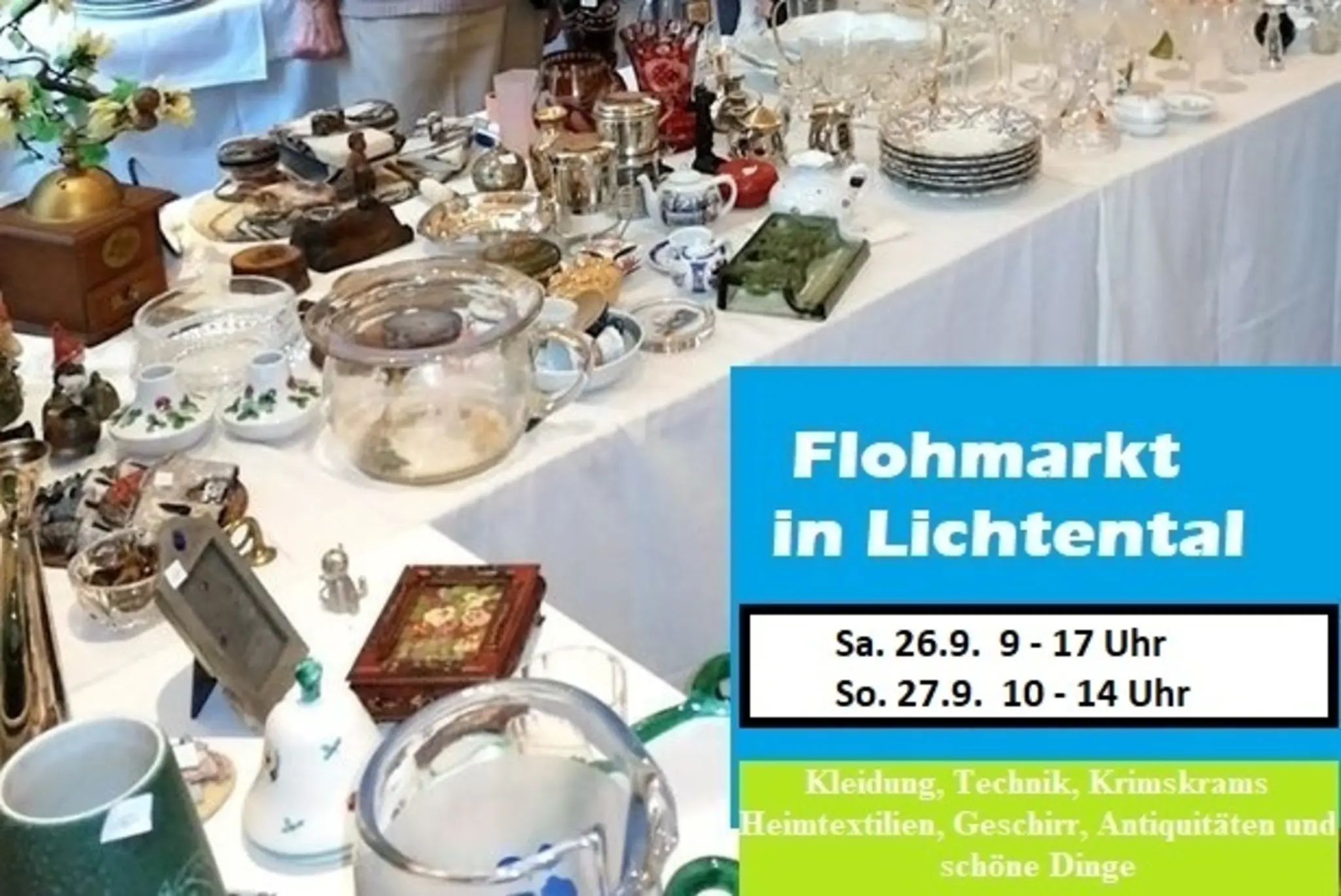 Großer Pfarrflohmarkt – Pfarre Lichtental