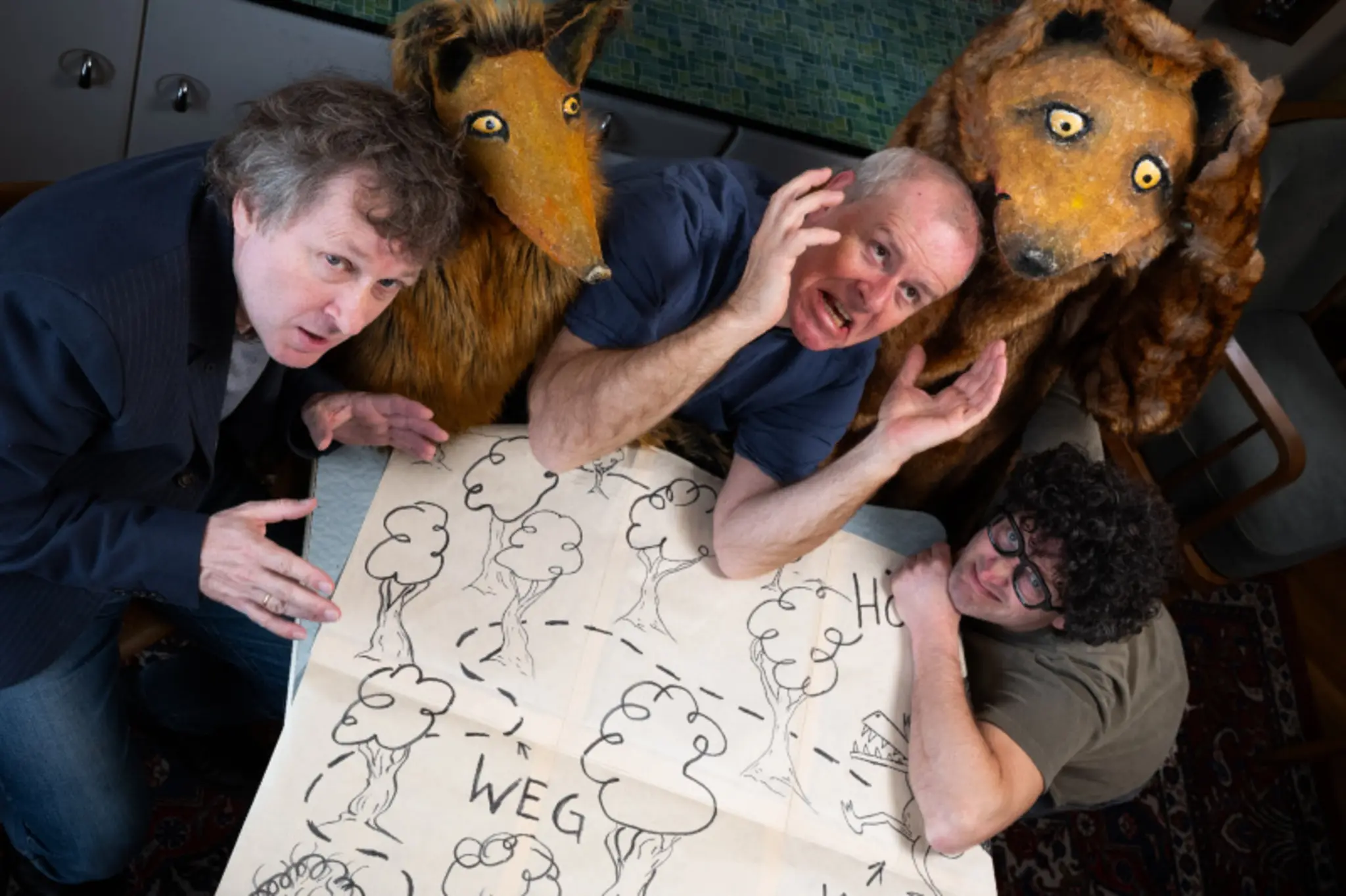 Fuchs und Bär haben einen Plan: Die Strottern & Christoph Bochdansky – Theater Odeon