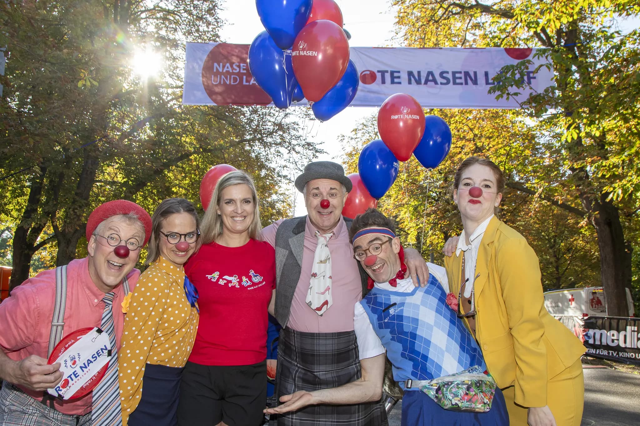 Laufen für den guten Zweck: Der Rote Nasen Lauf Wien – Prater Hauptallee