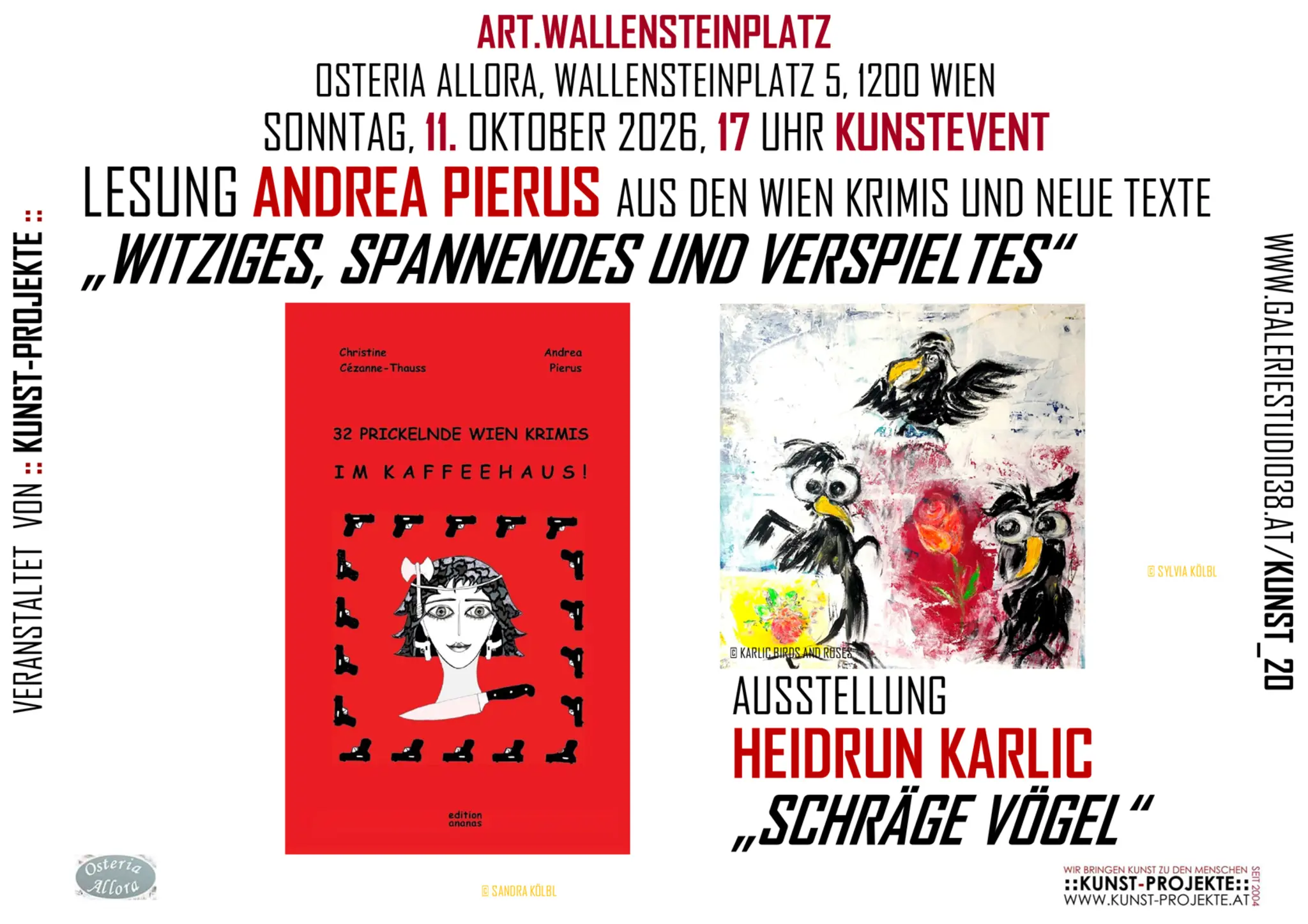 Heitere Lesung von Andrea Pierus! – Osteria Allora