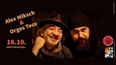 Waldviertler Dialekt-Blues trifft virtuosen „Balkanbilly“: - Live-Konzerte in Kulturverein Alberts Bücherlager, wien
