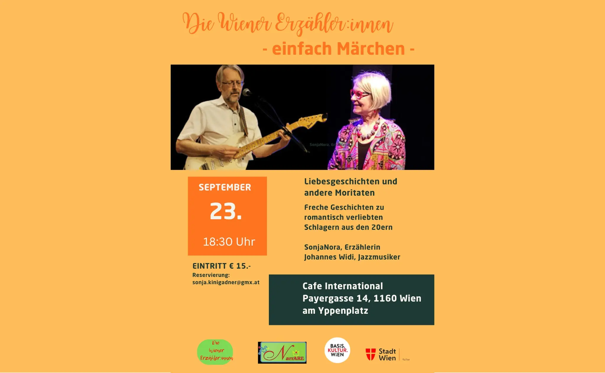 Liebesgeschichten und andere Moritaten – Cafe C.I. - Club International