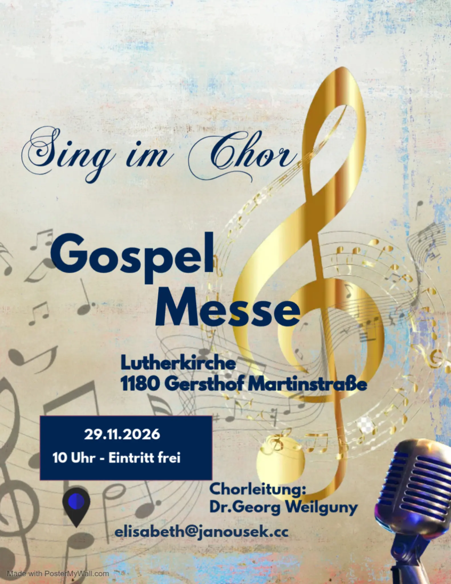 Gospelworkshop Messe