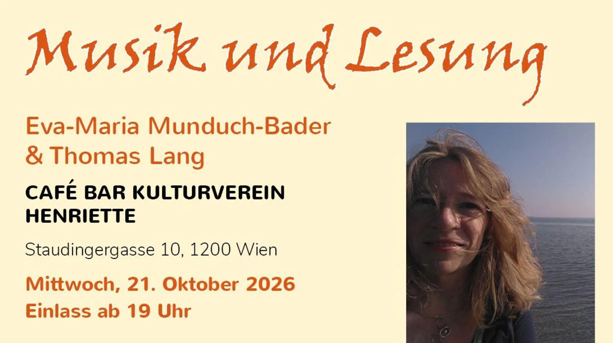 Eva-Maria Munduch-Bader & Thomas Lang: „Da nächste Summa kummt gonz bestimmt“