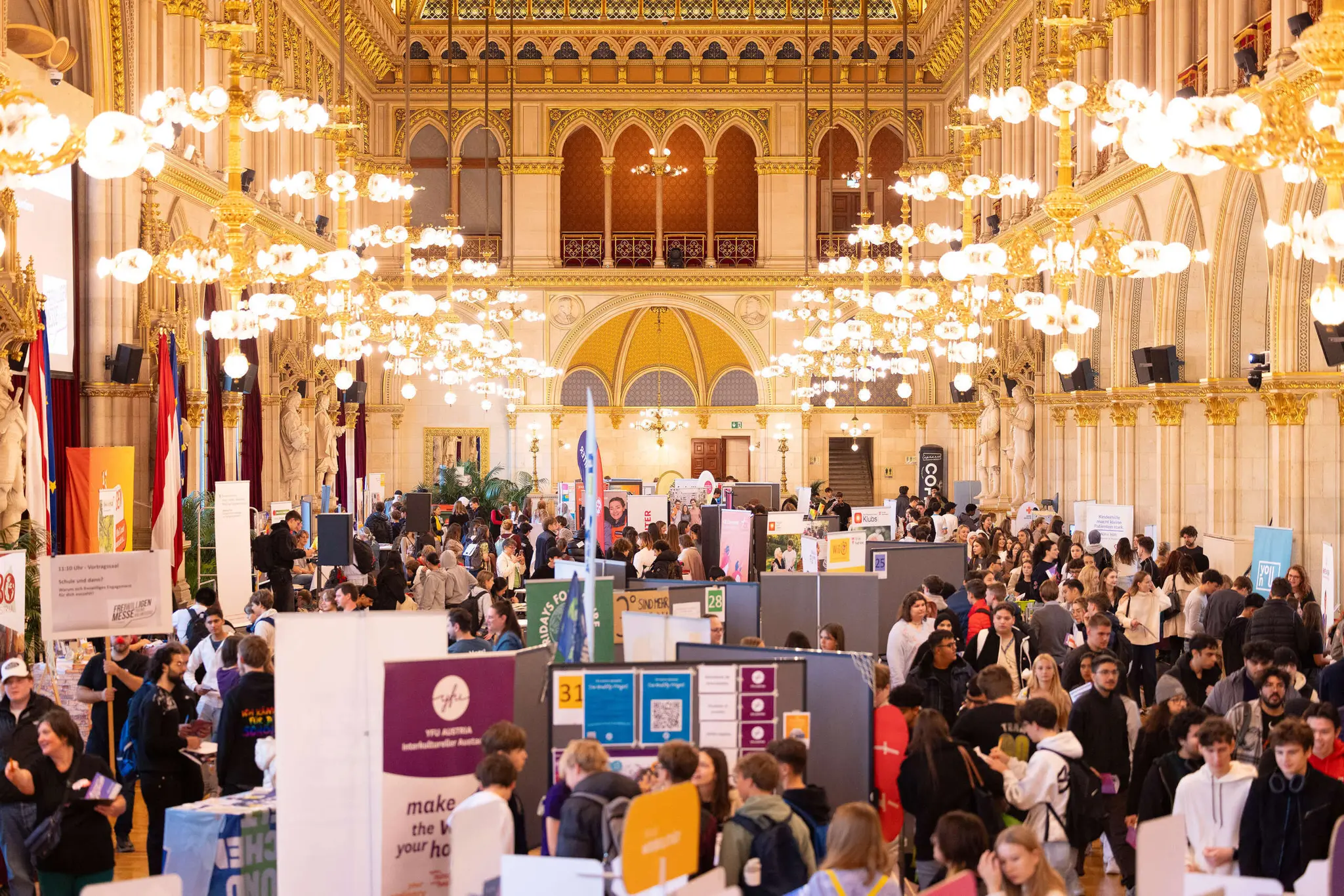 Freiwilligenmesse bringt Engagement und Menschen zusammen – Das Wiener Rathaus