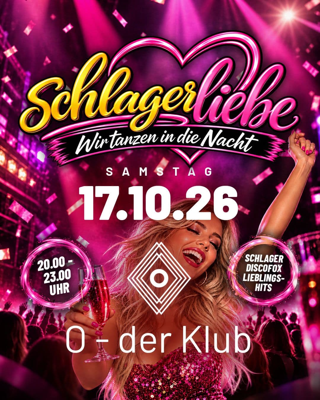 SCHLAGERLIEBE – O - der Klub