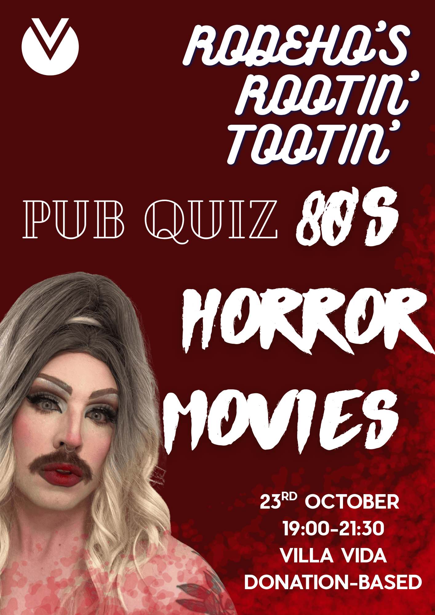 Rodeho’s Rootin’ Tootin’ Pub Quiz: 80s Horror Movies – Villa Vida Café