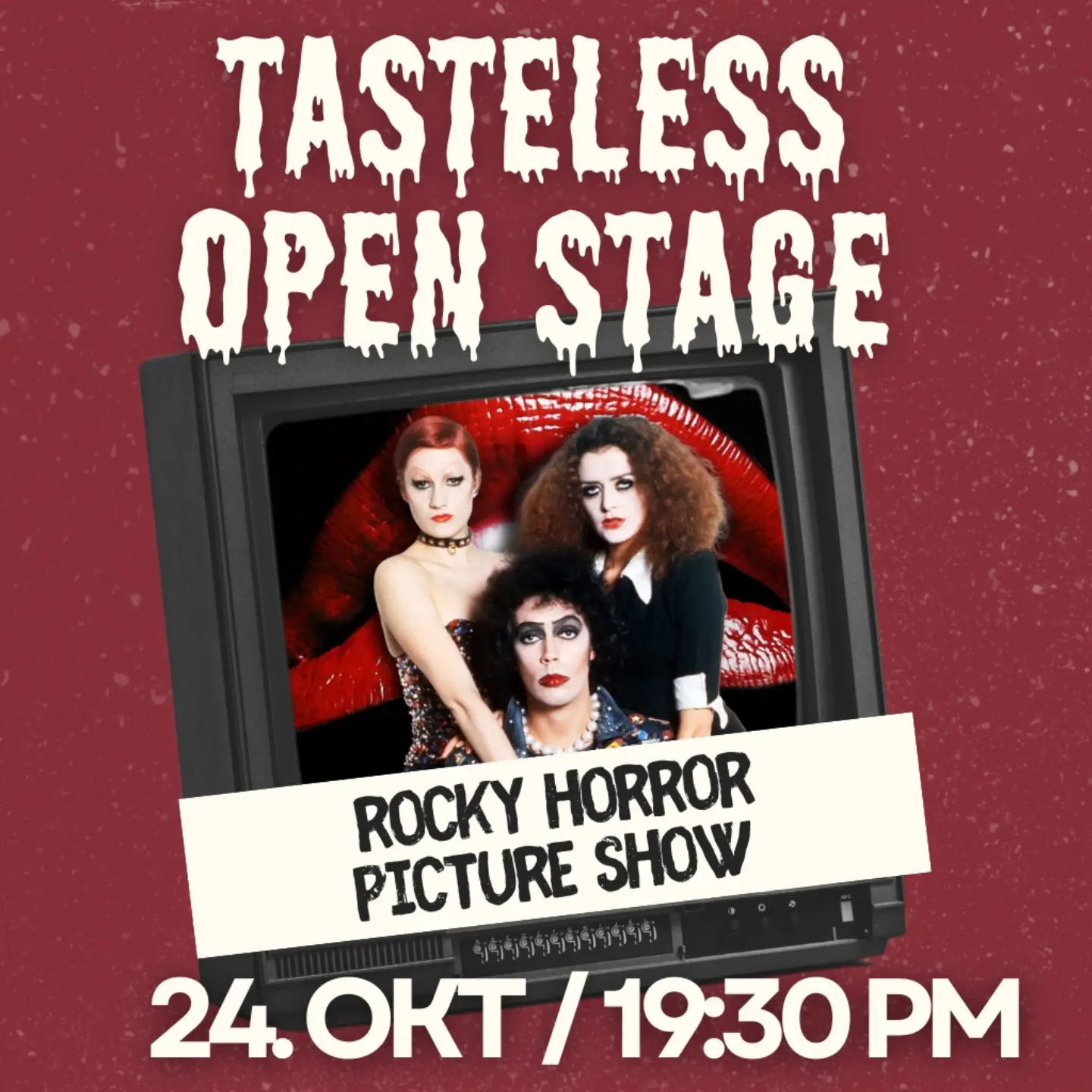 Tasteless Open Stage: Rocky Horror Picture Show Vienna – Villa Vida Café