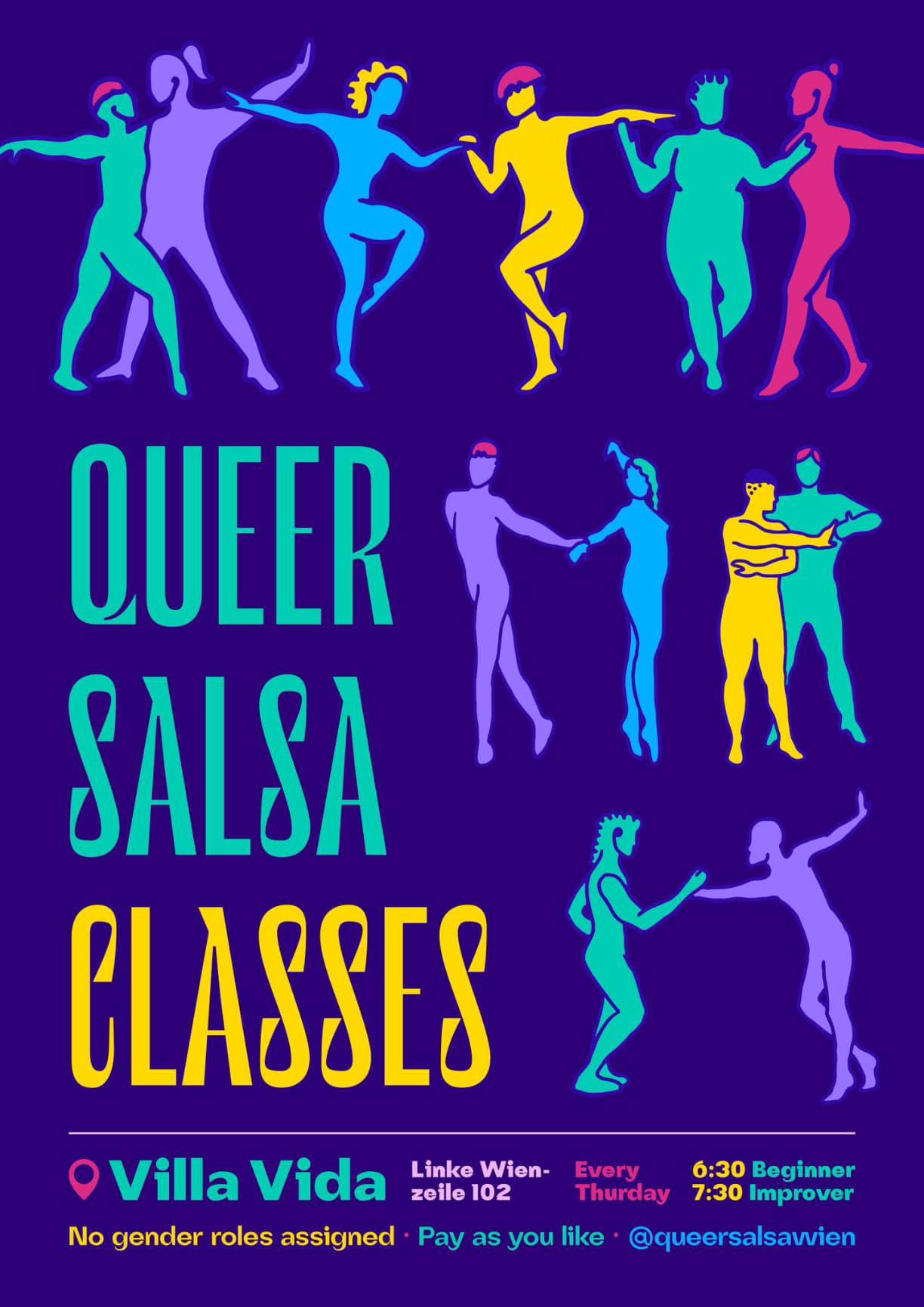 Queer Salsa Lesson – Villa Vida Café