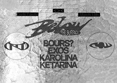 14/03 BELOW THE SURFACE | RAW x YN - Clubs & Nachtleben in Grelle Forelle, wien