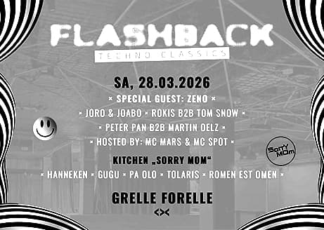 28/03 FLASHBACK – Techno Classics @ Grelle Forelle