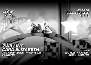 03/04 MIXED w/ ZWILLING. & CARA ELIZABETH - Clubs & Nachtleben in Grelle Forelle, wien
