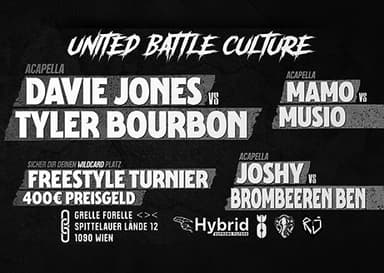 12/03 United Battle Culture – Session #02 - Clubs & Nachtleben in Grelle Forelle, wien