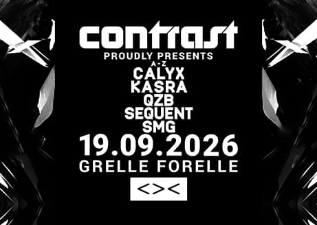 19/09 CONTRAST pres. CRITICAL w/ CALYX + KASRA + QZB + SEQUENT + SMG | 18+