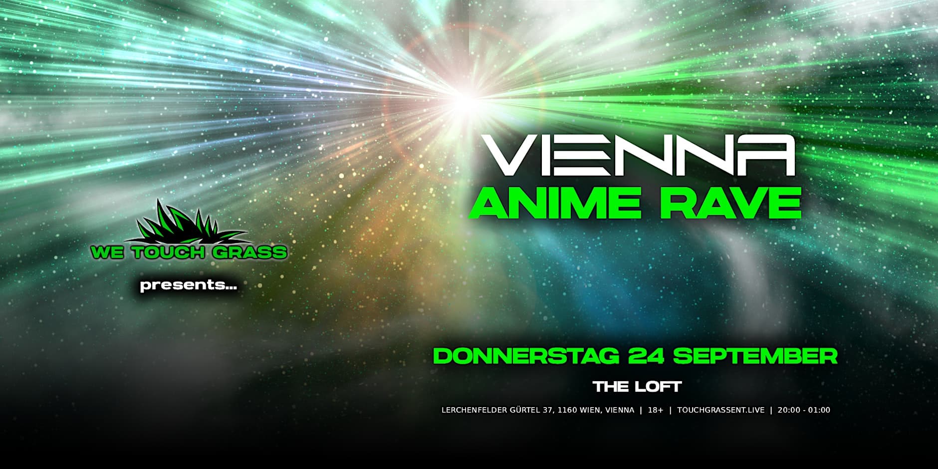 WeTouchGrass presents: VIENNA Anime Rave – The Loft