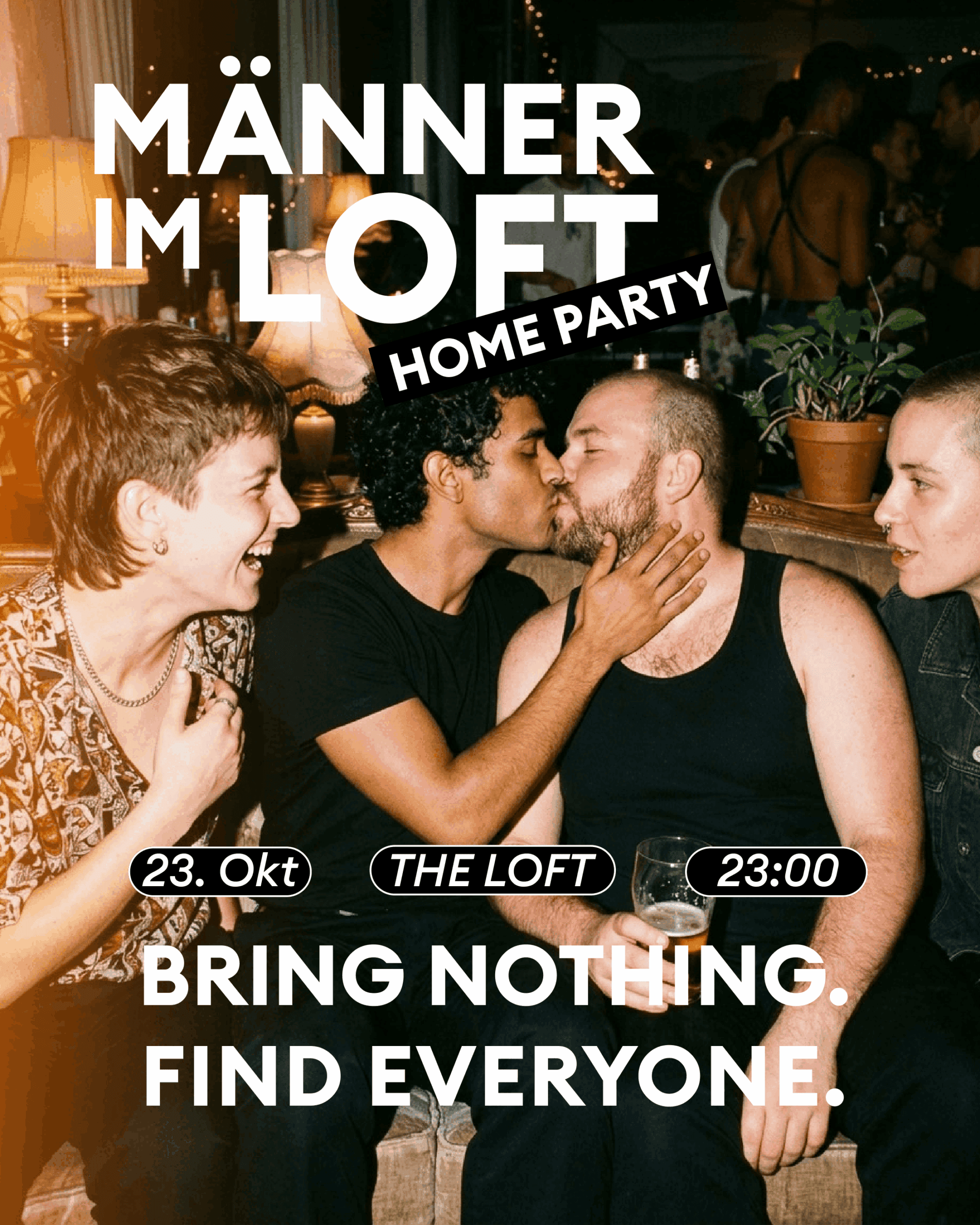 Männer im Loft - Opening