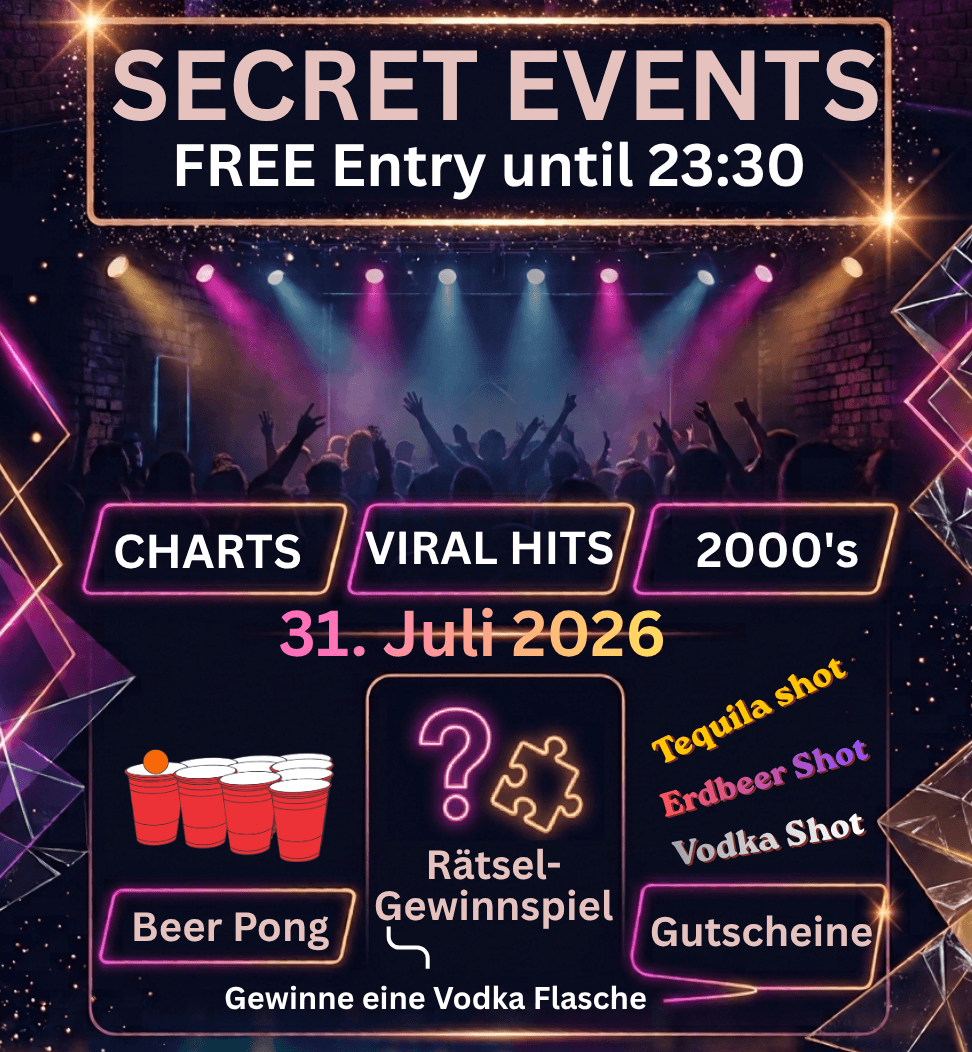 SECRET EVENTS