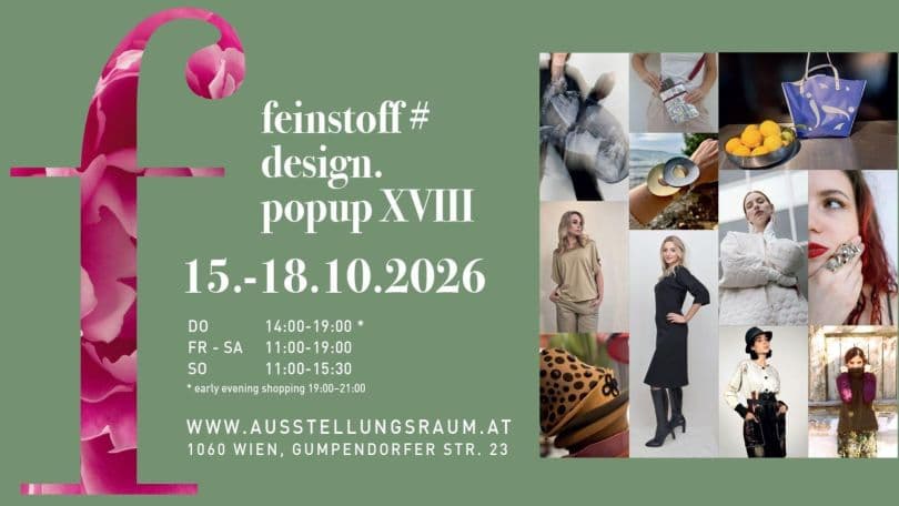 feinstoff design popup – Ausstellungsraum