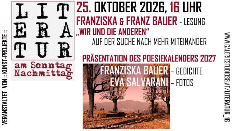 Literatur Sonntagnachmittag – Cafe C.I. - Club International