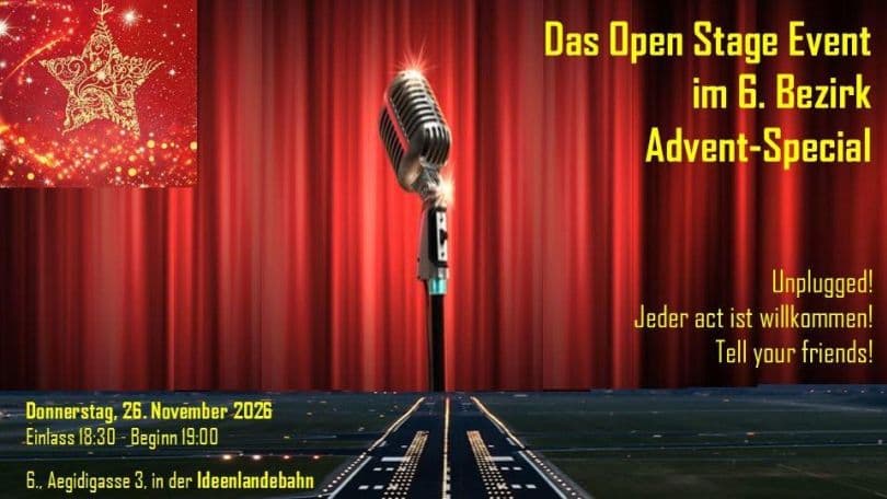 Open Stage Advent Special – Ideenlandebahn