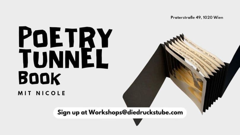 POETRY TUNNEL BOOK – die druckstube