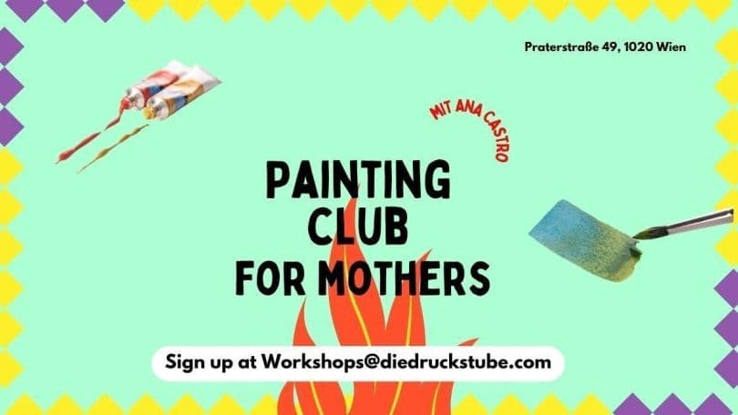 Painting Club für Mütter – die druckstube