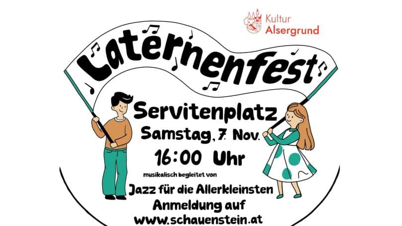 Jazz für die Allerkleinsten Laternenfest – Servitenplatz